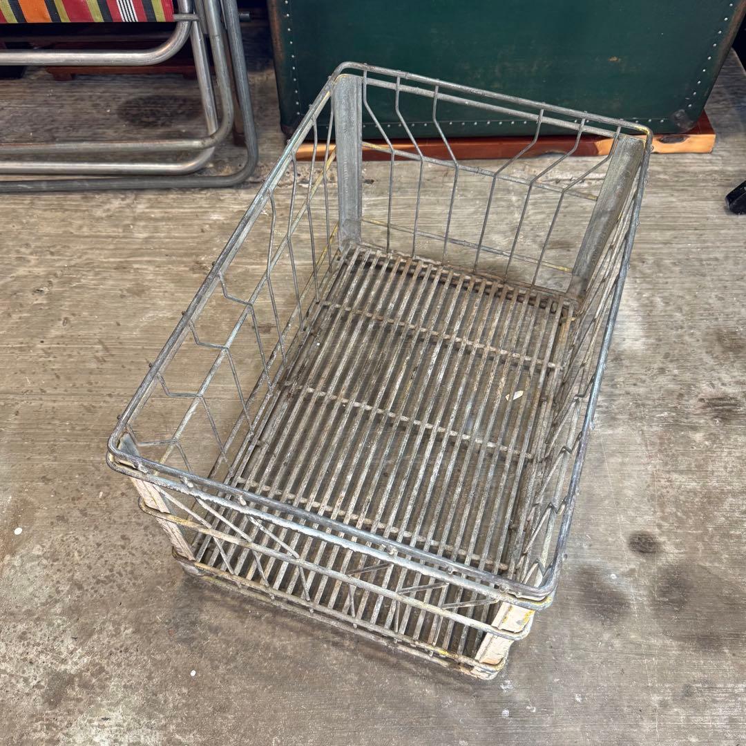 テント・タープ Vtg wire l milk crate