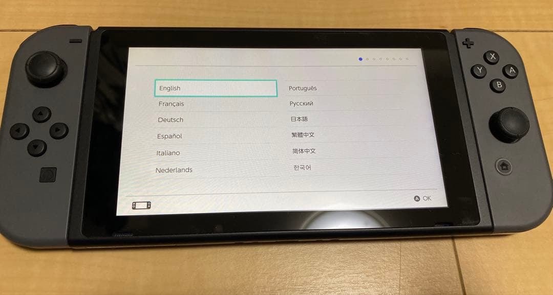 Nintendo Switch(グレー)+SDカード1枚