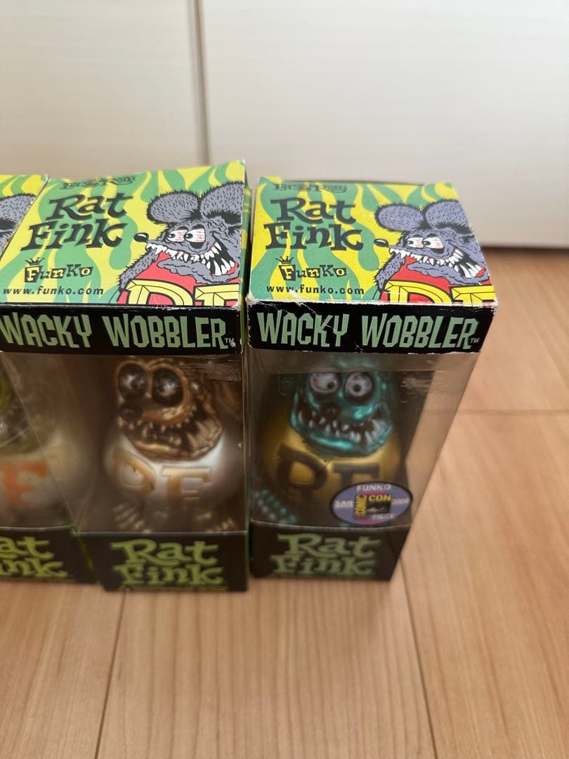 Rat Fink Wacky Wobbler 7体セット