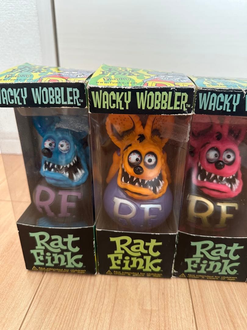 Rat Fink Wacky Wobbler 7体セット