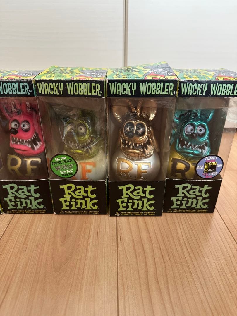 Rat Fink Wacky Wobbler 7体セット