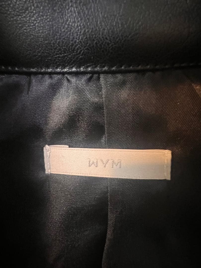 完売品★WYM ARTIFICIAL GRAIN BLOUSON