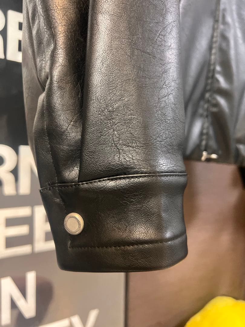 完売品★WYM ARTIFICIAL GRAIN BLOUSON