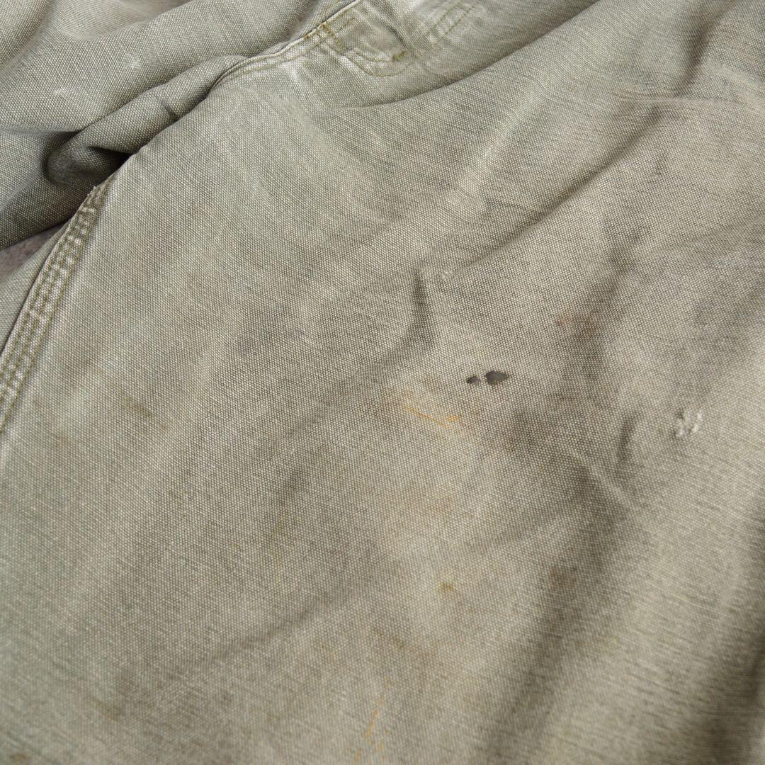 00s カーハート W36 ダック ワークパンツ ペインター フェード 襤褸