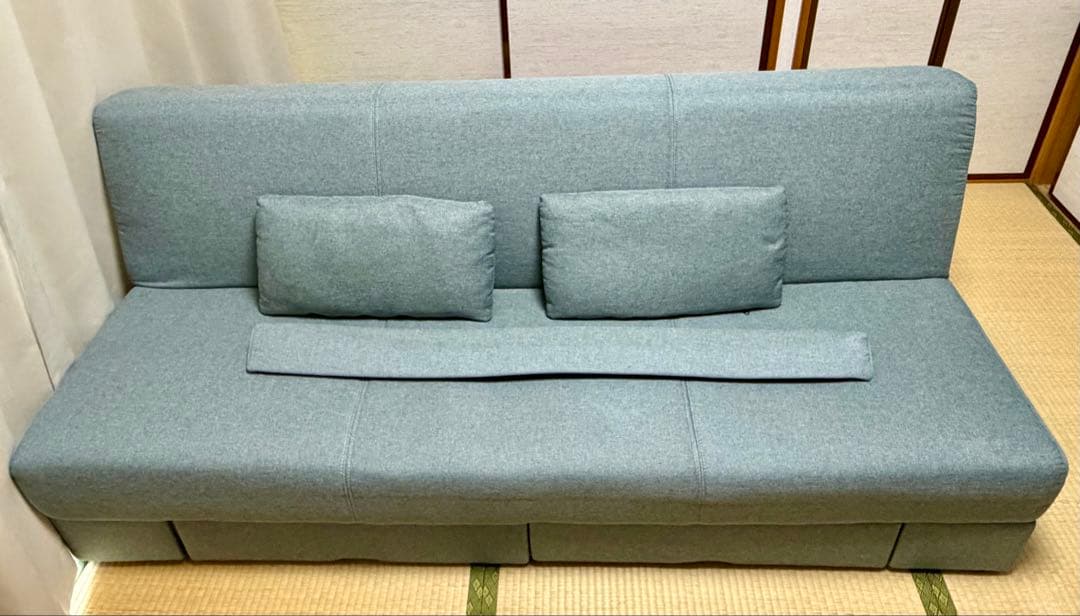 ニトリ　2WAYソファベッド 引出し収納付き DJ08