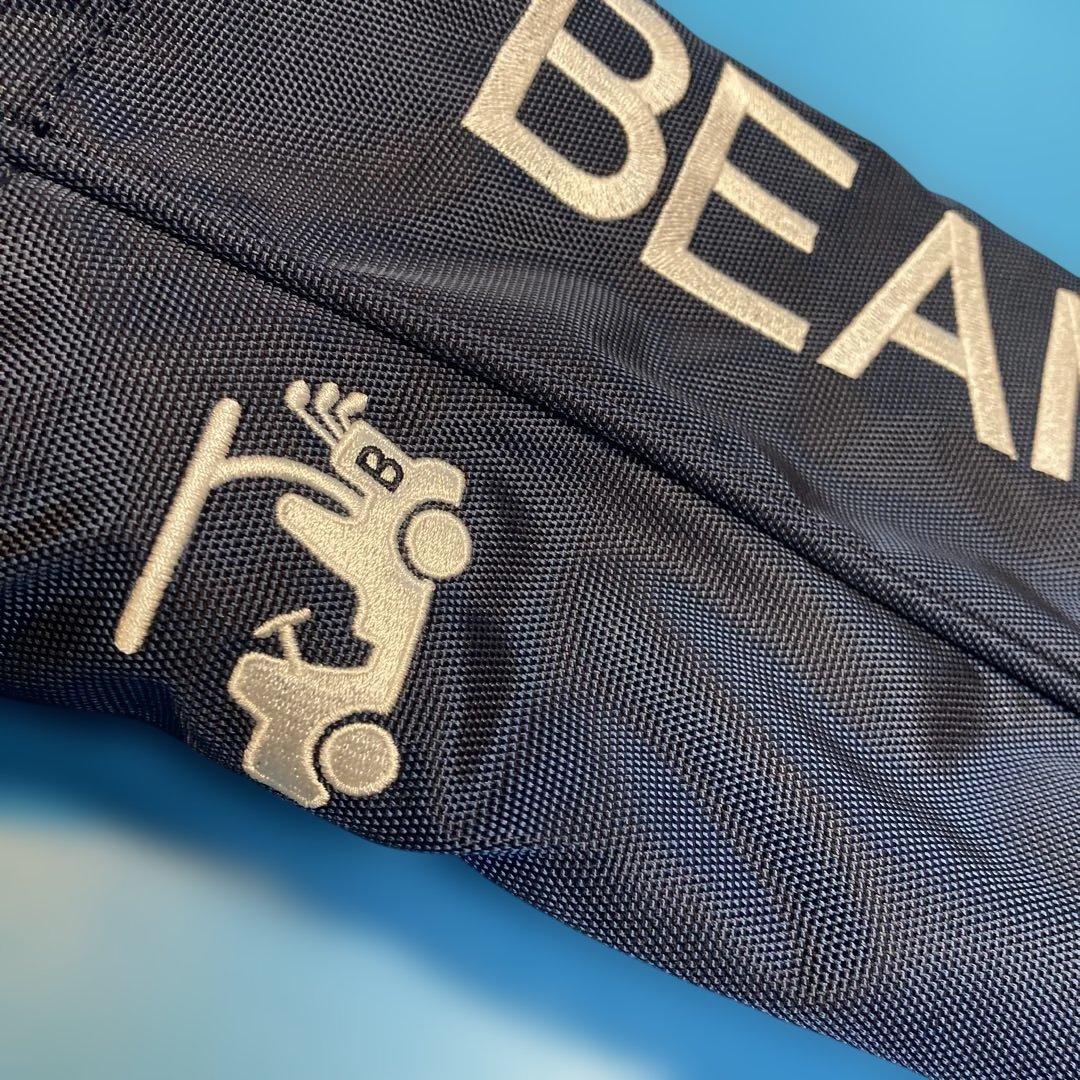 【超美品≒新品】BEAMS GOLF／ビームスゴルフ　クラブケース 色：紺×赤