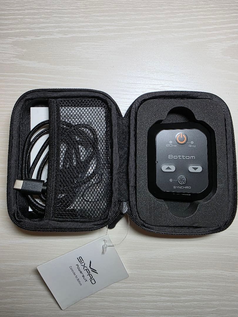 シックスパッド パワースーツ ボトム コン トローラーブラックSE-APOOA