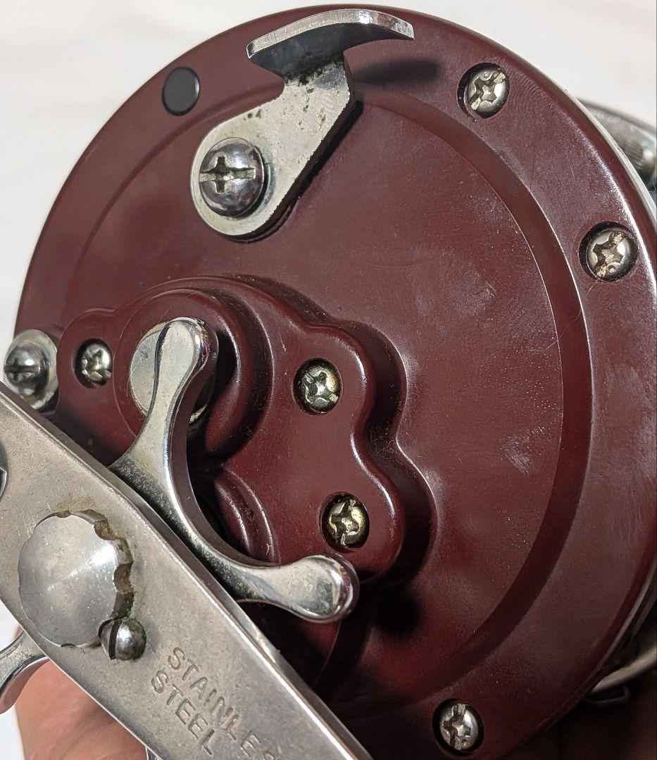 レア品ダイワダイナミックST-50レベルワインダー付き両軸リール