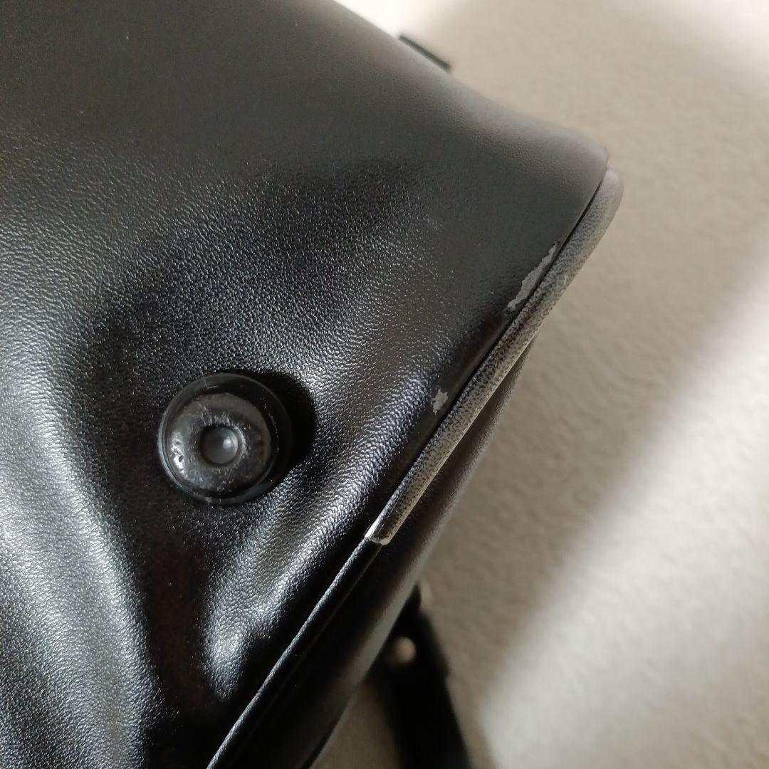 【人気】EASTBOYスクールバッグ　ブラック　赤刺繍