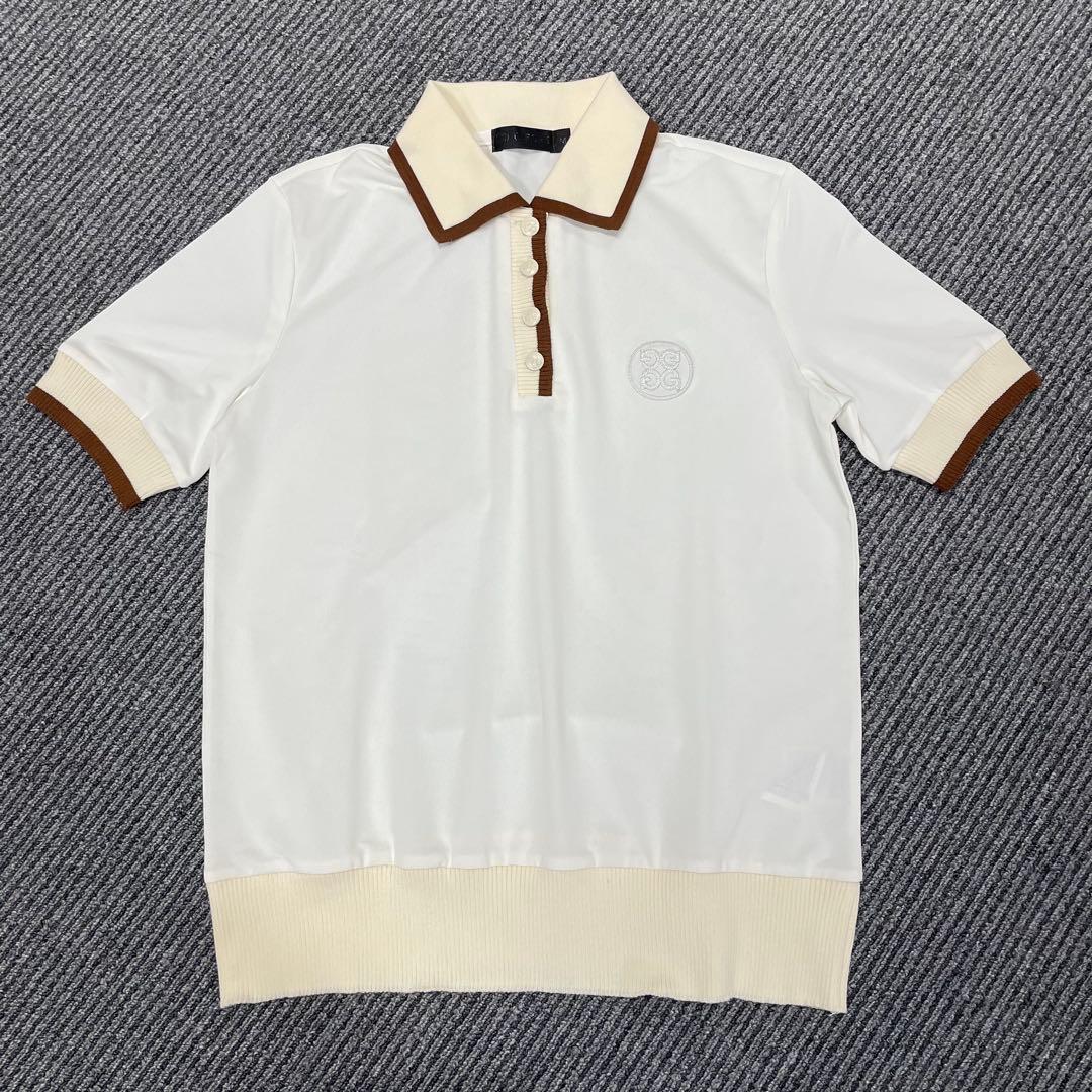 G/FORE ジーフォア ポロシャツ レディース オフホワイトM