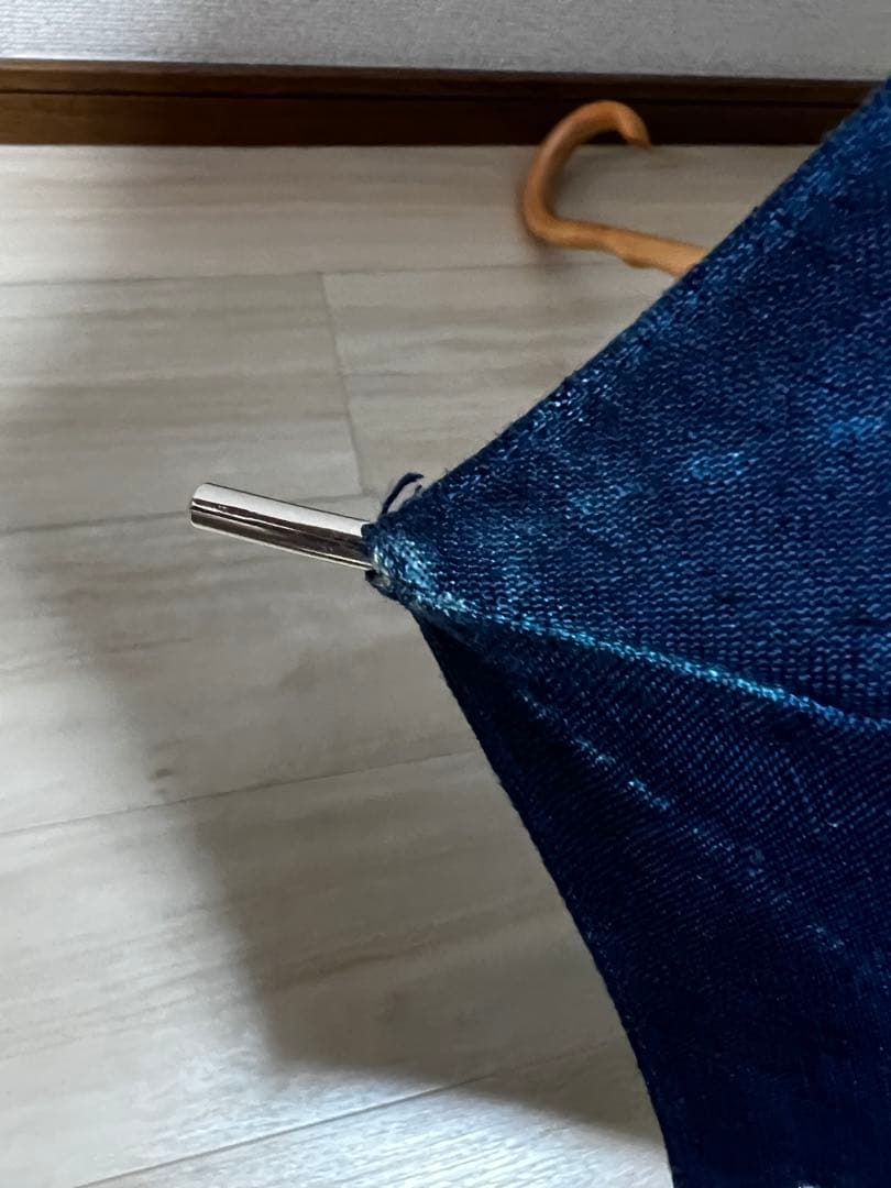 藍染　日傘　ハンドメイド