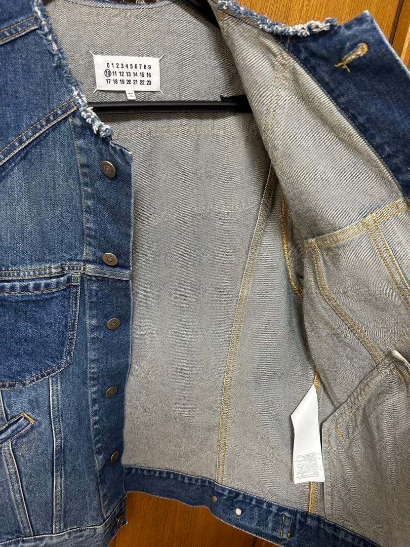 マルジェラ デニムブルー Gジャン　Margiela