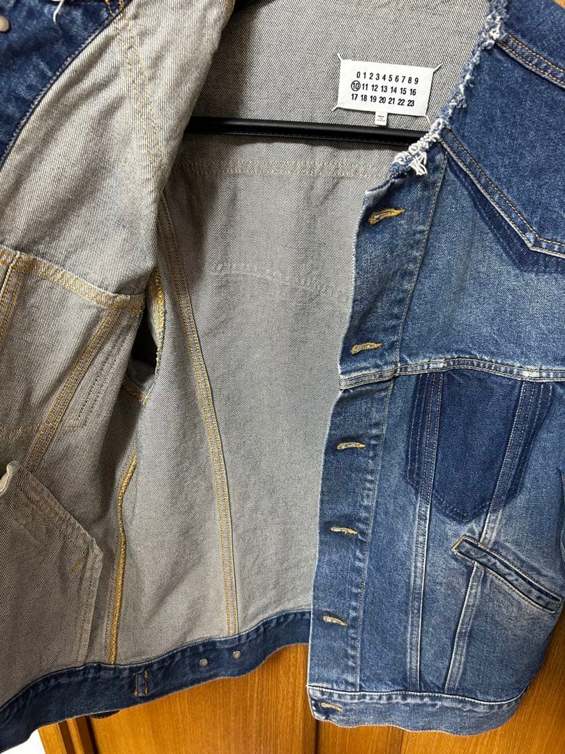 マルジェラ デニムブルー Gジャン　Margiela