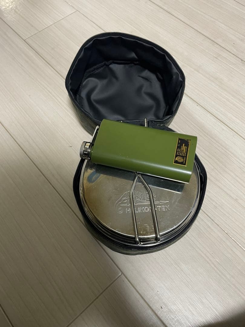 helikontex チェコ軍メスキットクッカーセット　asobitoケース付き