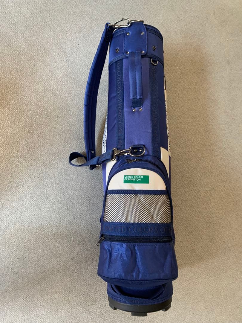 UNITED COLORS OF BENETTON キャディバッグ ネイビー