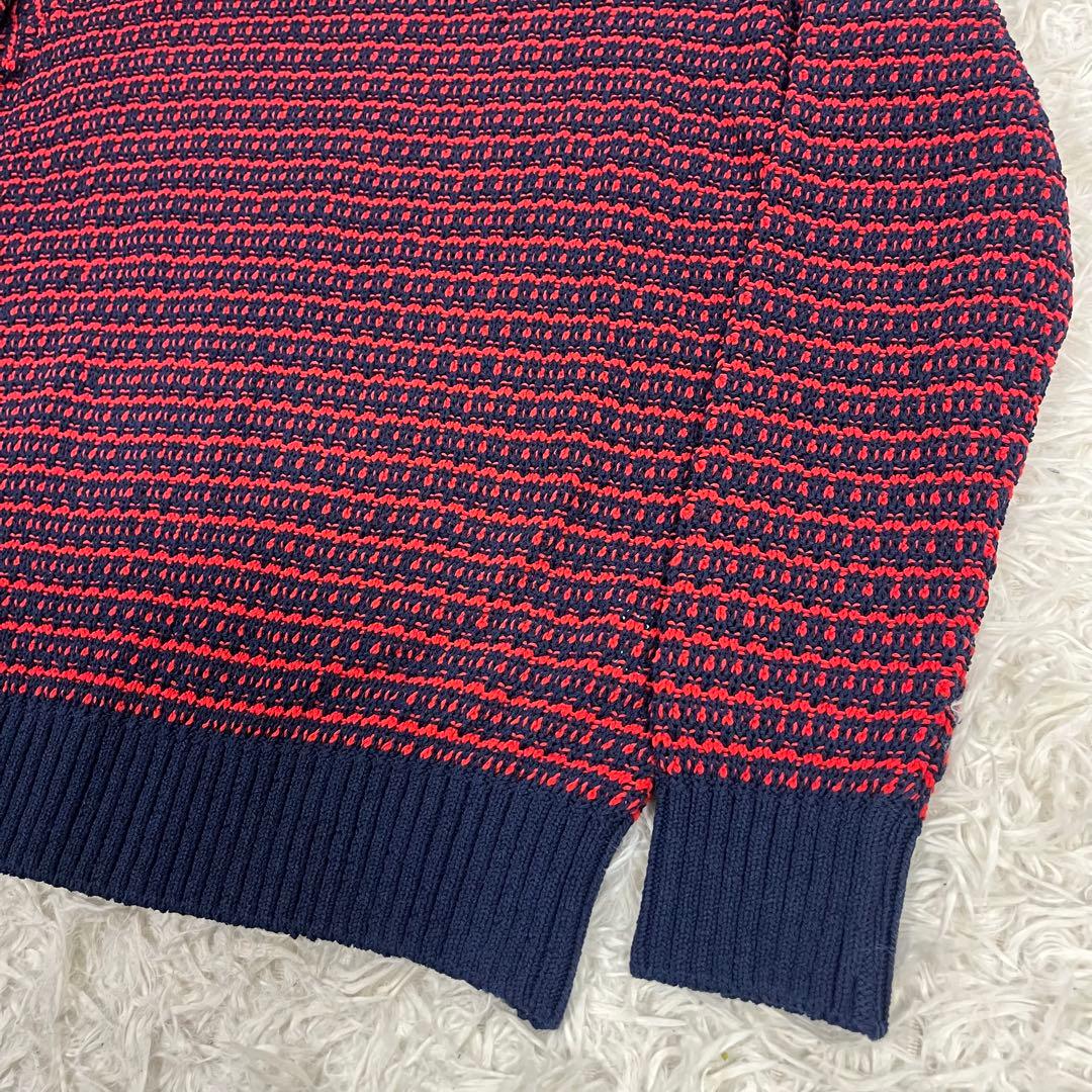 【新品タグ付き】マスターバニーエディション ニット セーター ゴルフウェア 赤