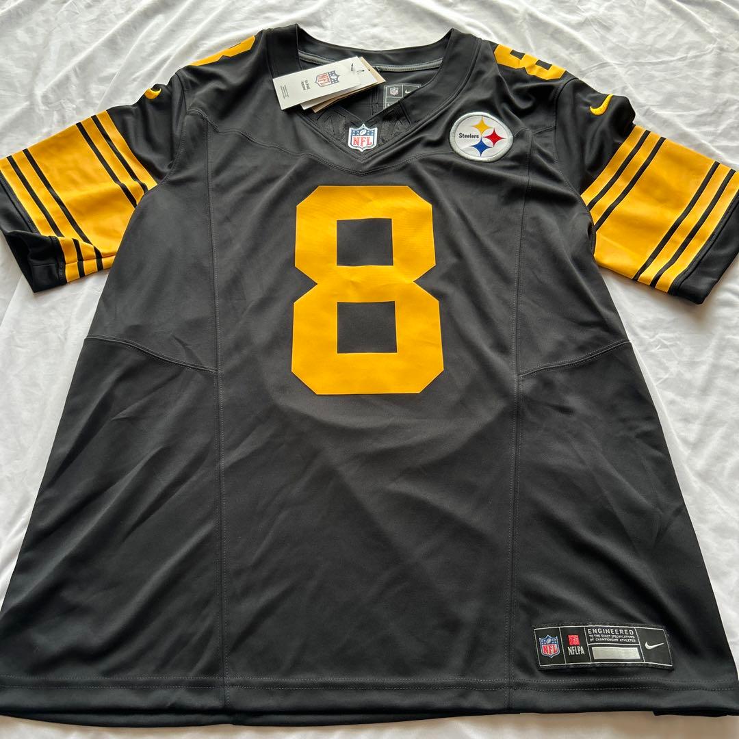 値下げ 新品未使用 NFL L スティーラーズ ピケット ゲームシャツ
