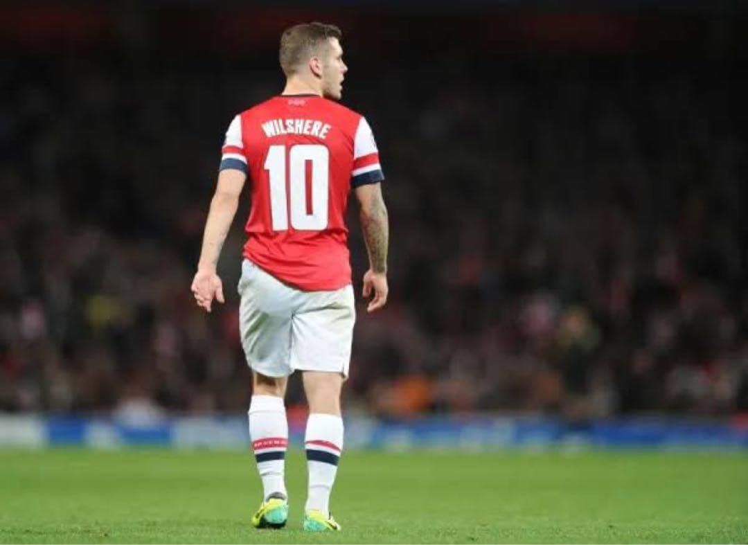 アーセナル 12/13 #10 ウィルシャー 長袖 ユニフォーム CL