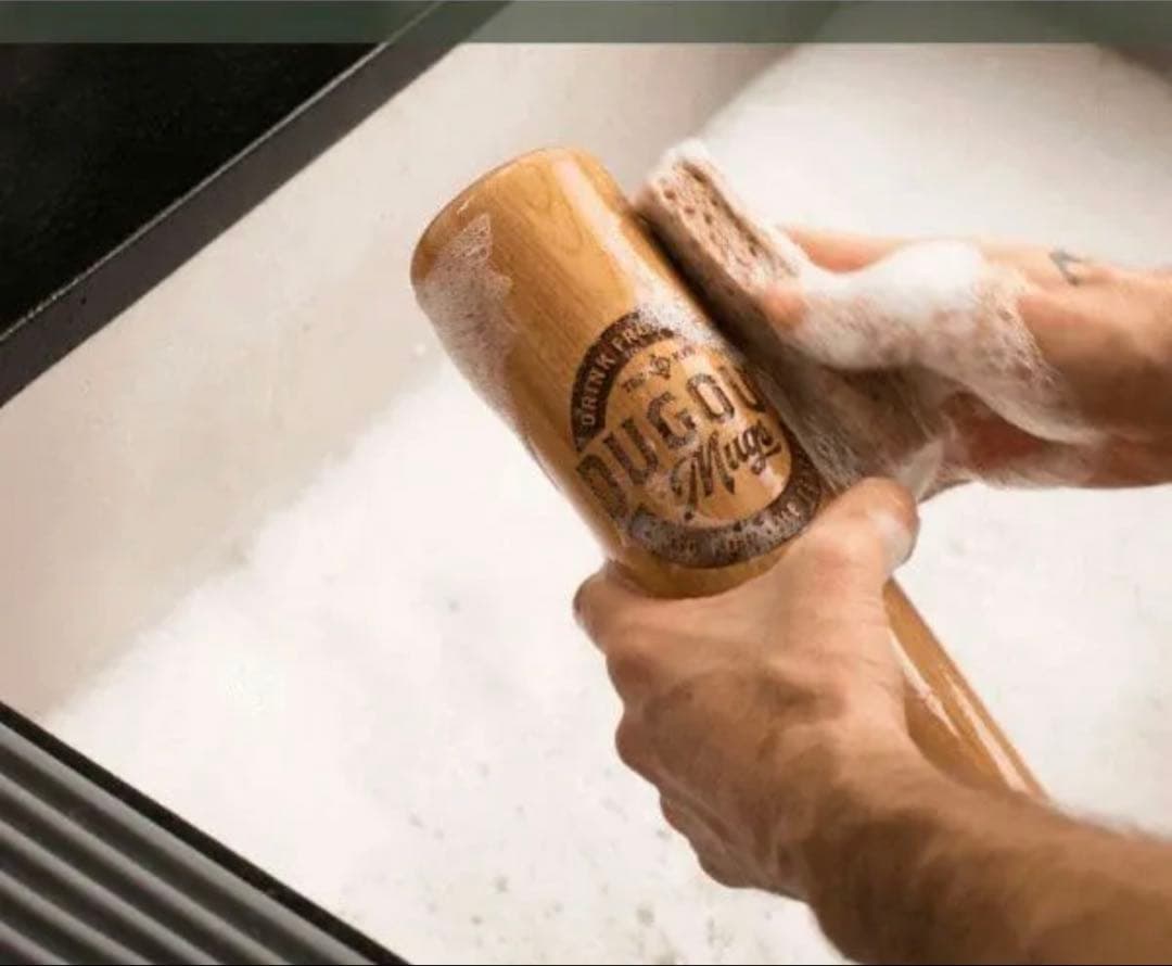 【レア】MLB公式 ダグアウトマグス ヤンキース 木製ビールジョッキ 350ml