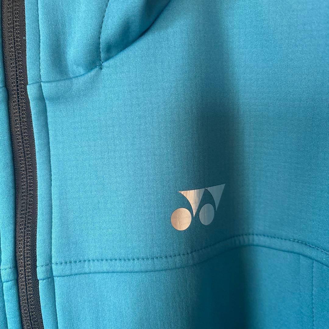 ヨネックス　パーカー　ブルー　L