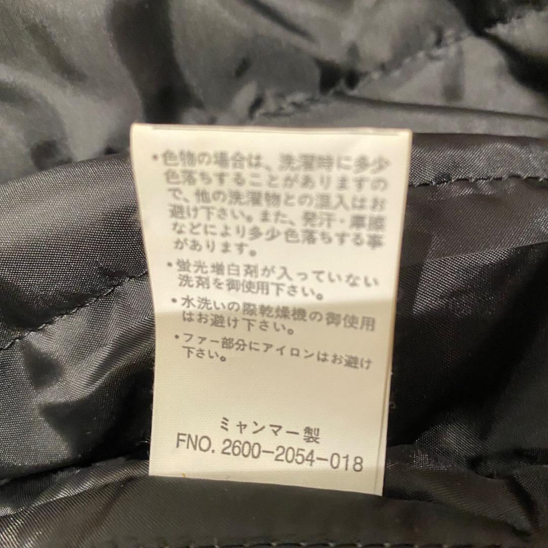 ネオお兄系 y2k アーカイブ 光沢 ファー 中綿 シングルライダースジャケット