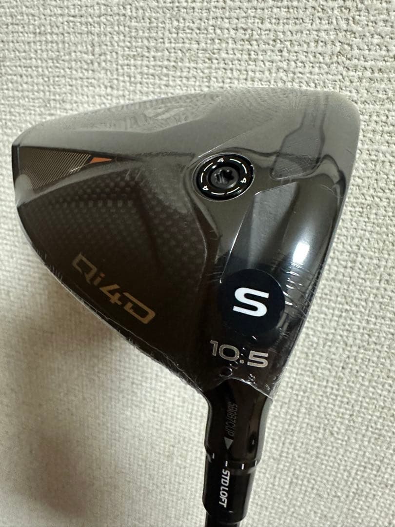 テーラーメイド Qi4D ドライバー（10.5）REAX 60 MR（S）未使用
