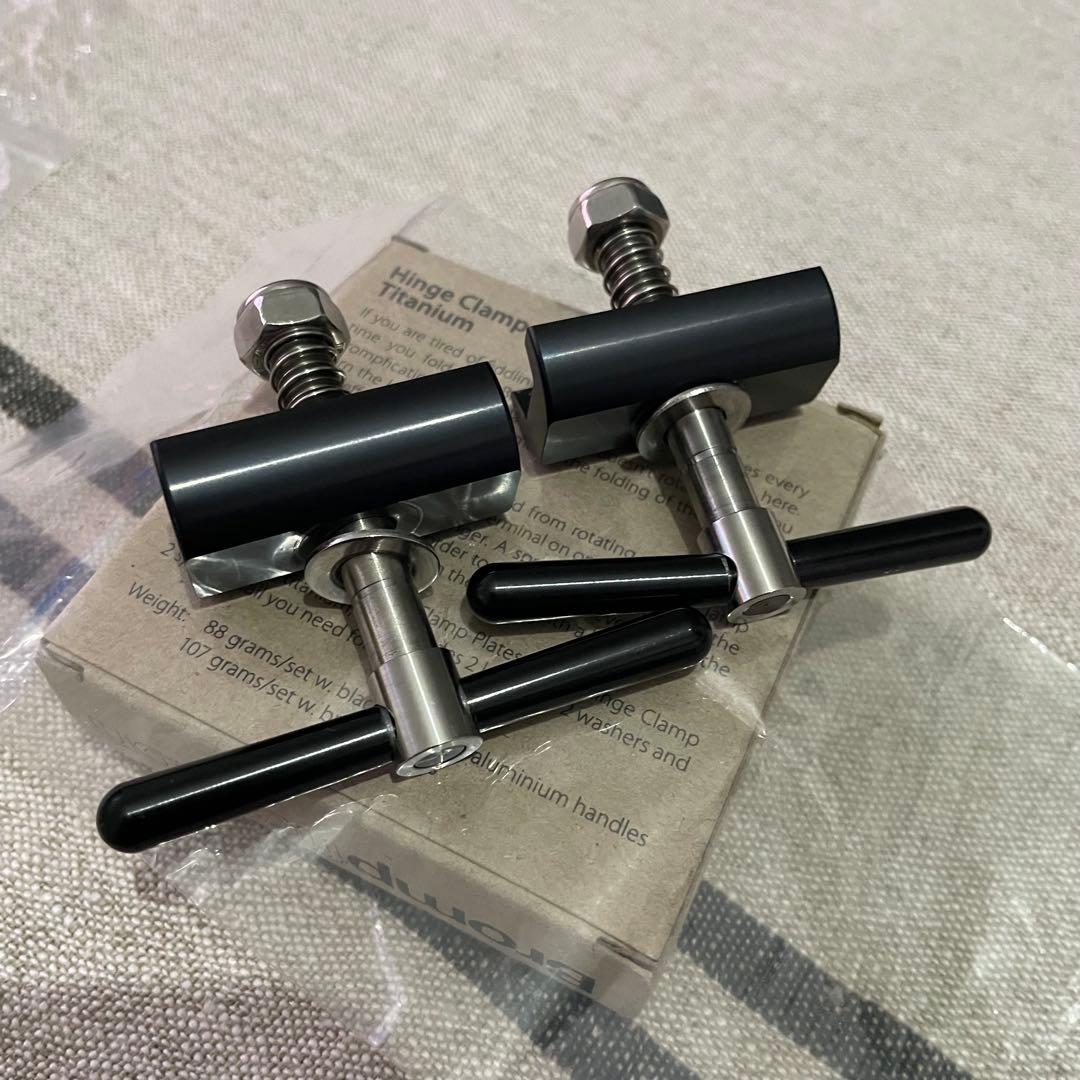 ブロンプトン シートクランプ・ヒンジクランプ