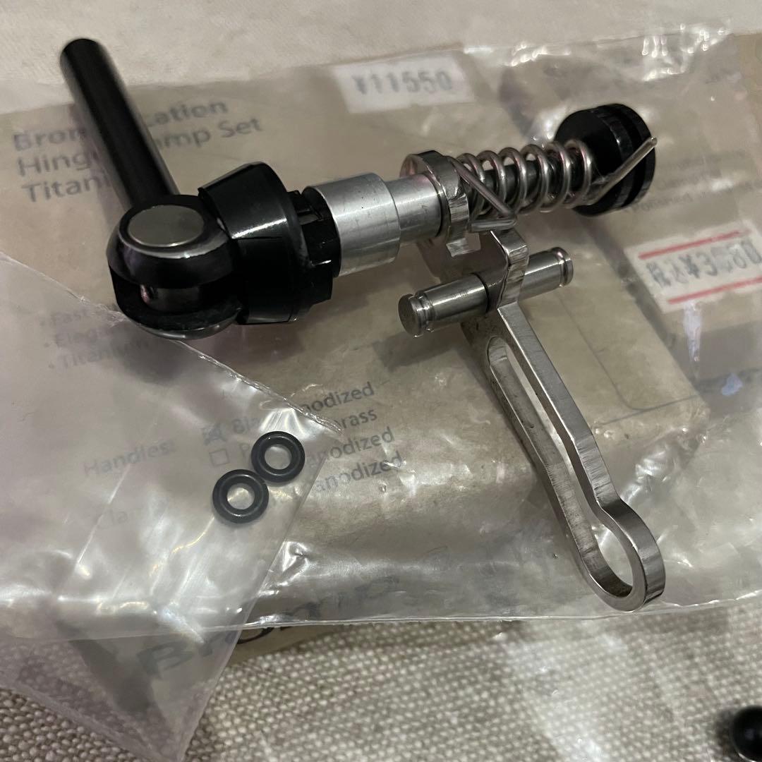 ブロンプトン シートクランプ・ヒンジクランプ