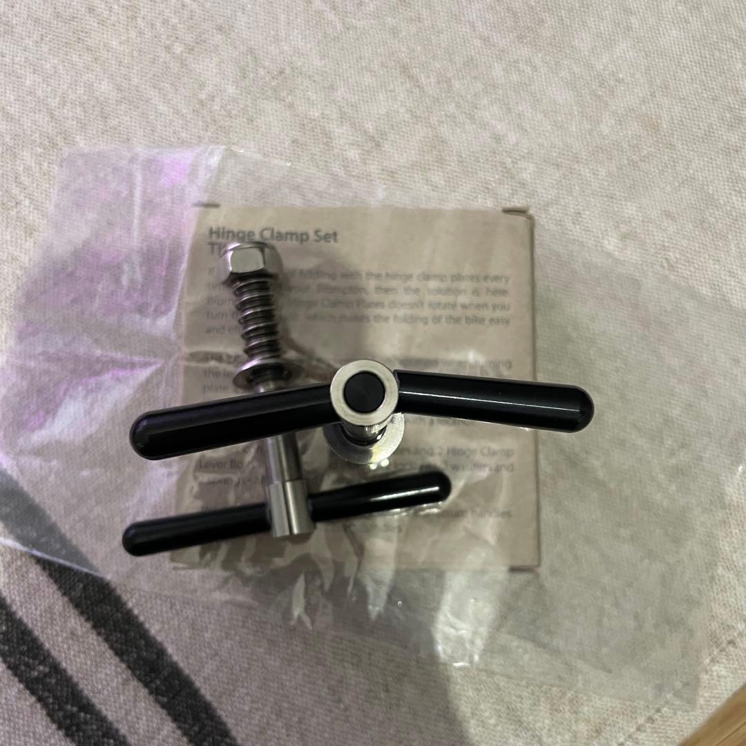 ブロンプトン シートクランプ・ヒンジクランプ