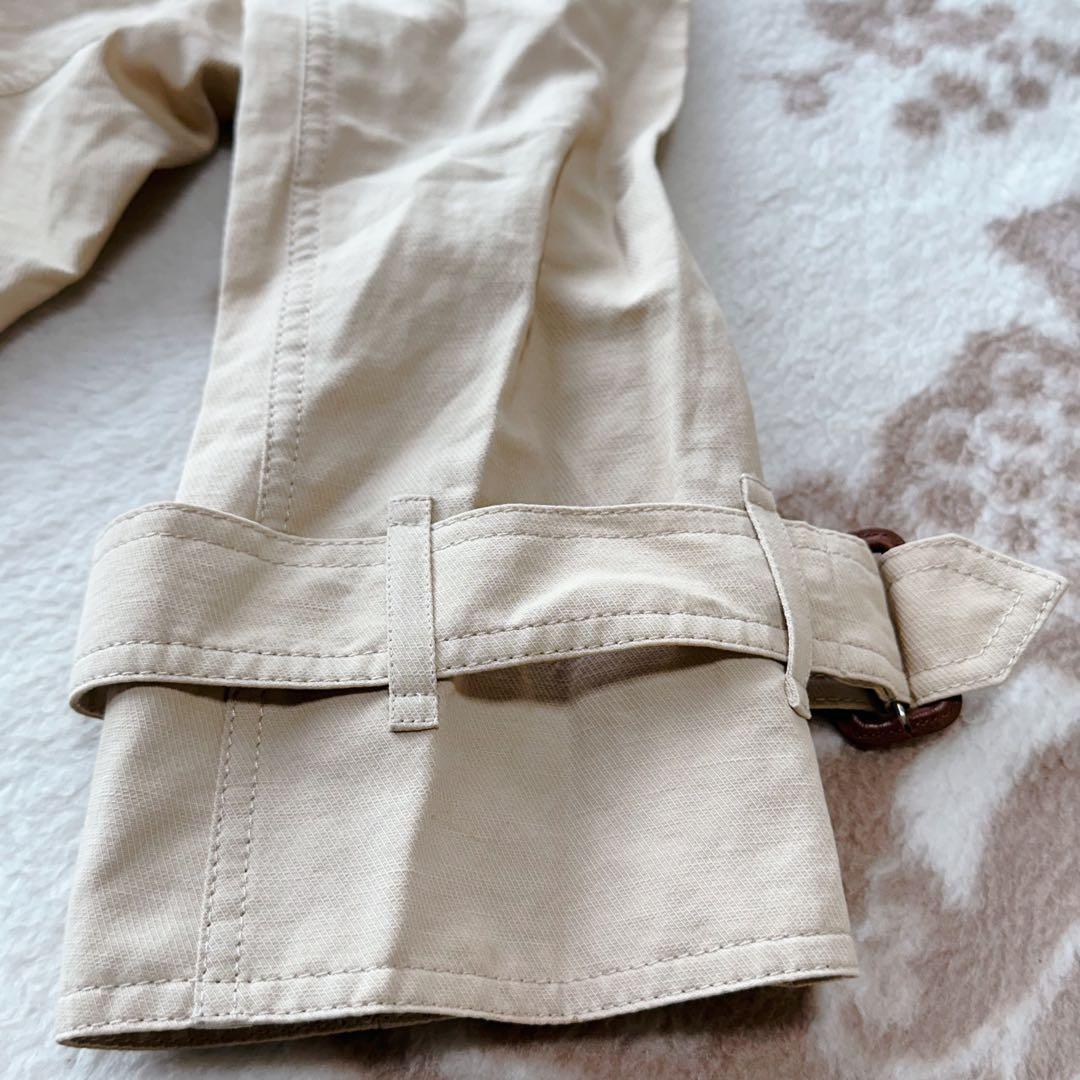 バーバリーロンドン ショート ジャケット ノバチェック トレンチ ケープ 38