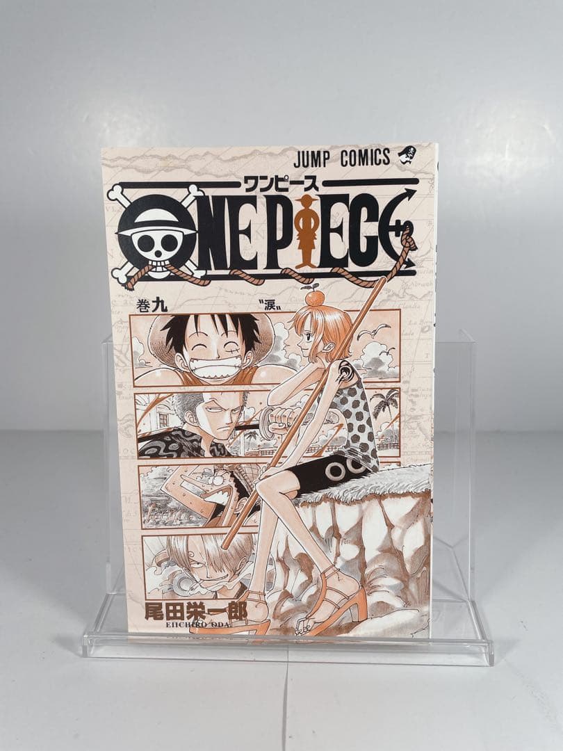 ワンピース　9巻　初版帯コミックニュース付き