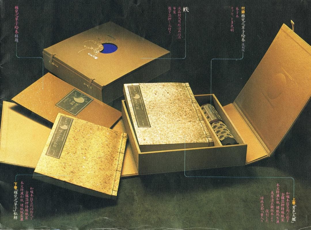 多留保判　男色大鑑　全2巻揃　付録付