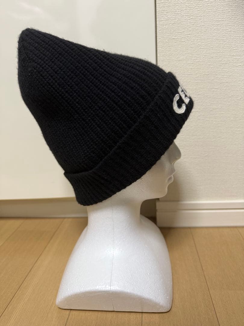 期間限定SALE⭐︎CELINE ブラックニット帽