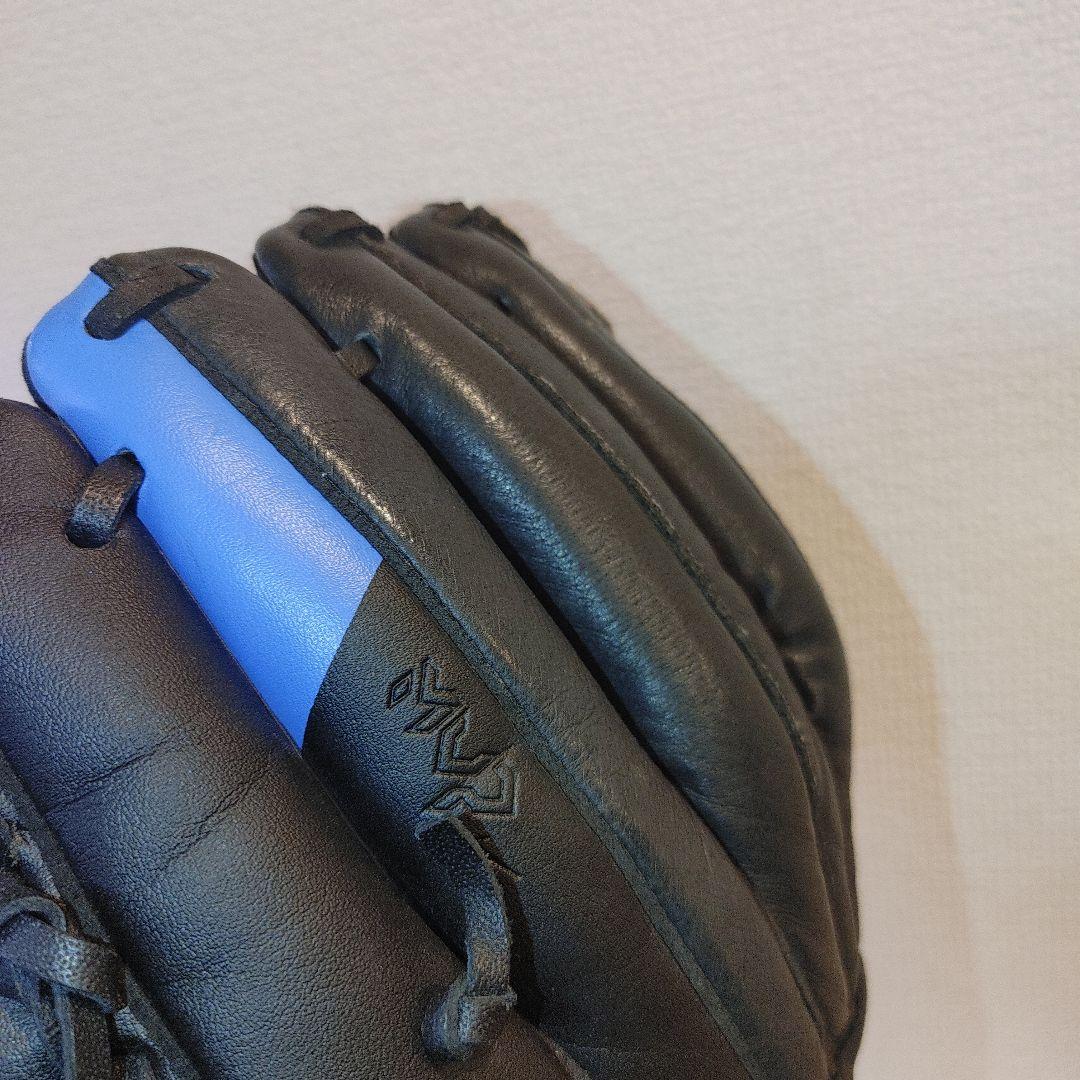 NIKE　軟式　内野手　ブラック×ブルー