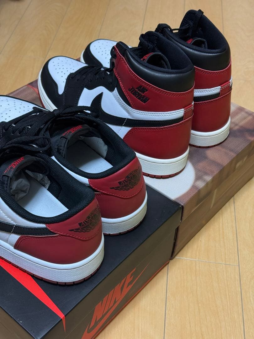 シューズ(男性用) NIKE AIR JORDAN 1 RETRO LOW / HIGH OG 28