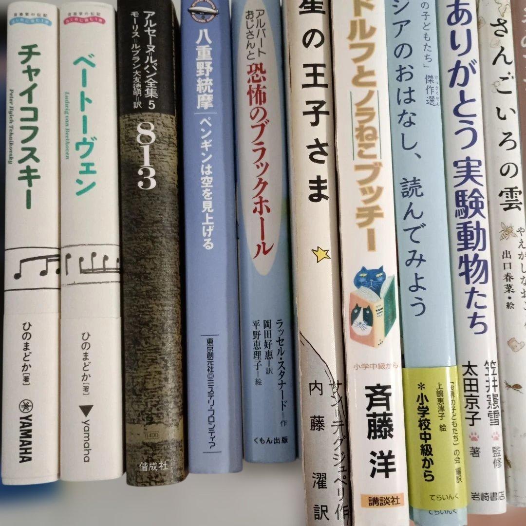 星の王子さま エルマーのぼうけん あらしのよるにシリーズなど児童書セット21冊