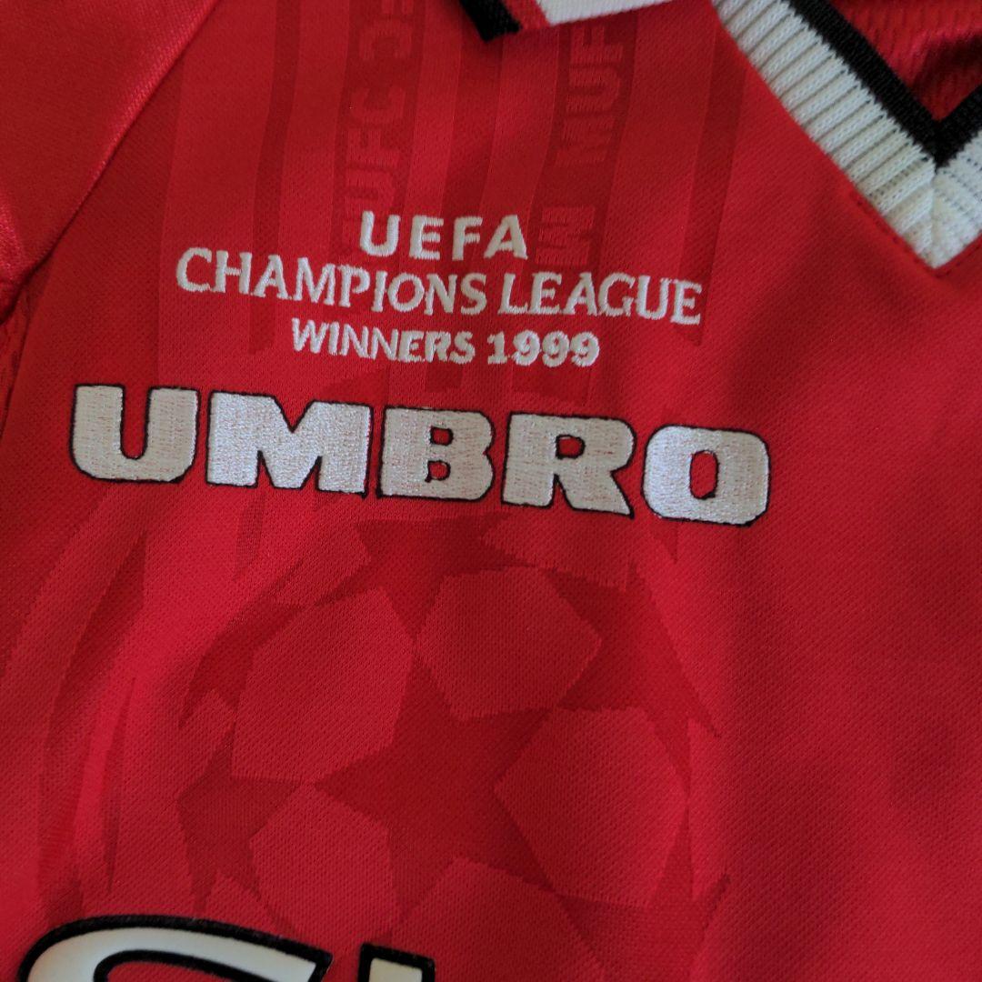マンチェスター・ユナイテッド 1999年 チャンピオンズリーグ長袖ユニフォーム