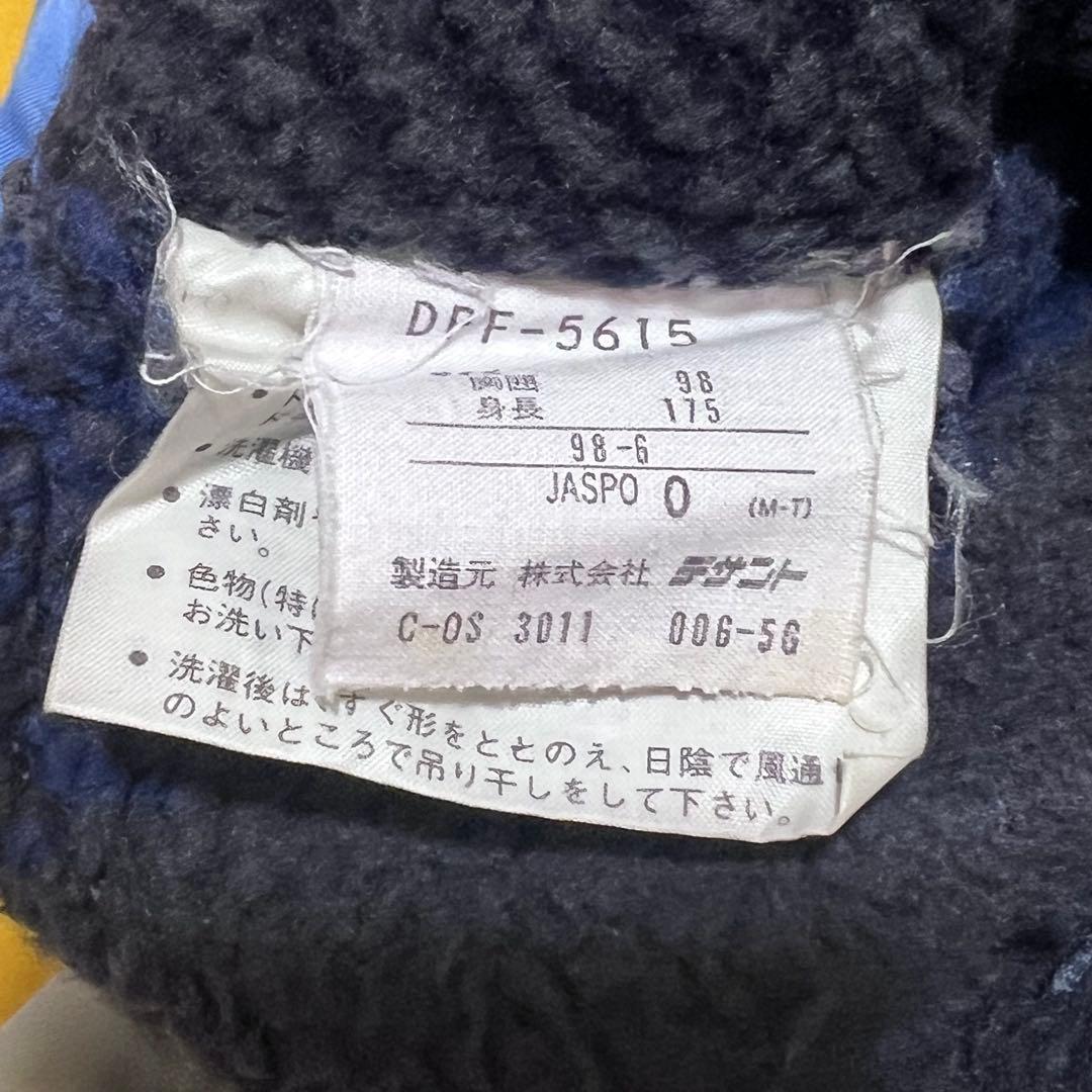 レトロ　スノーウェア　デサント　スキーウェア　ハーフジップ　アノラックパーカー