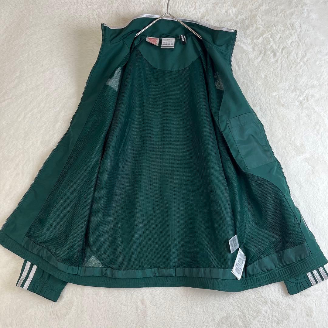 【美品】adidas レアル マドリード トラックジャケット グリーン 160