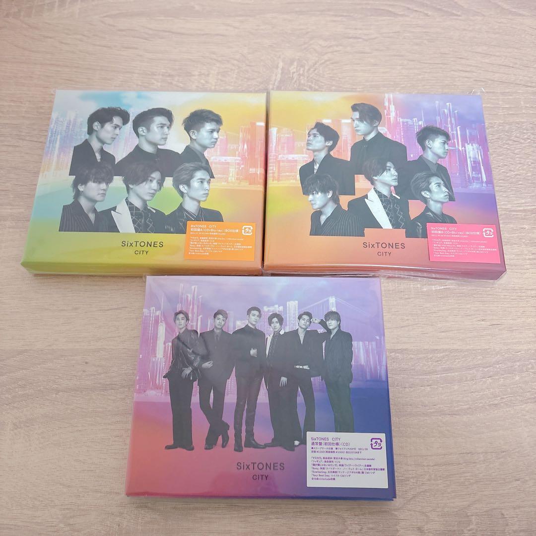 SixTONES CD アルバム まとめ売り 3形態 初回盤 通常盤