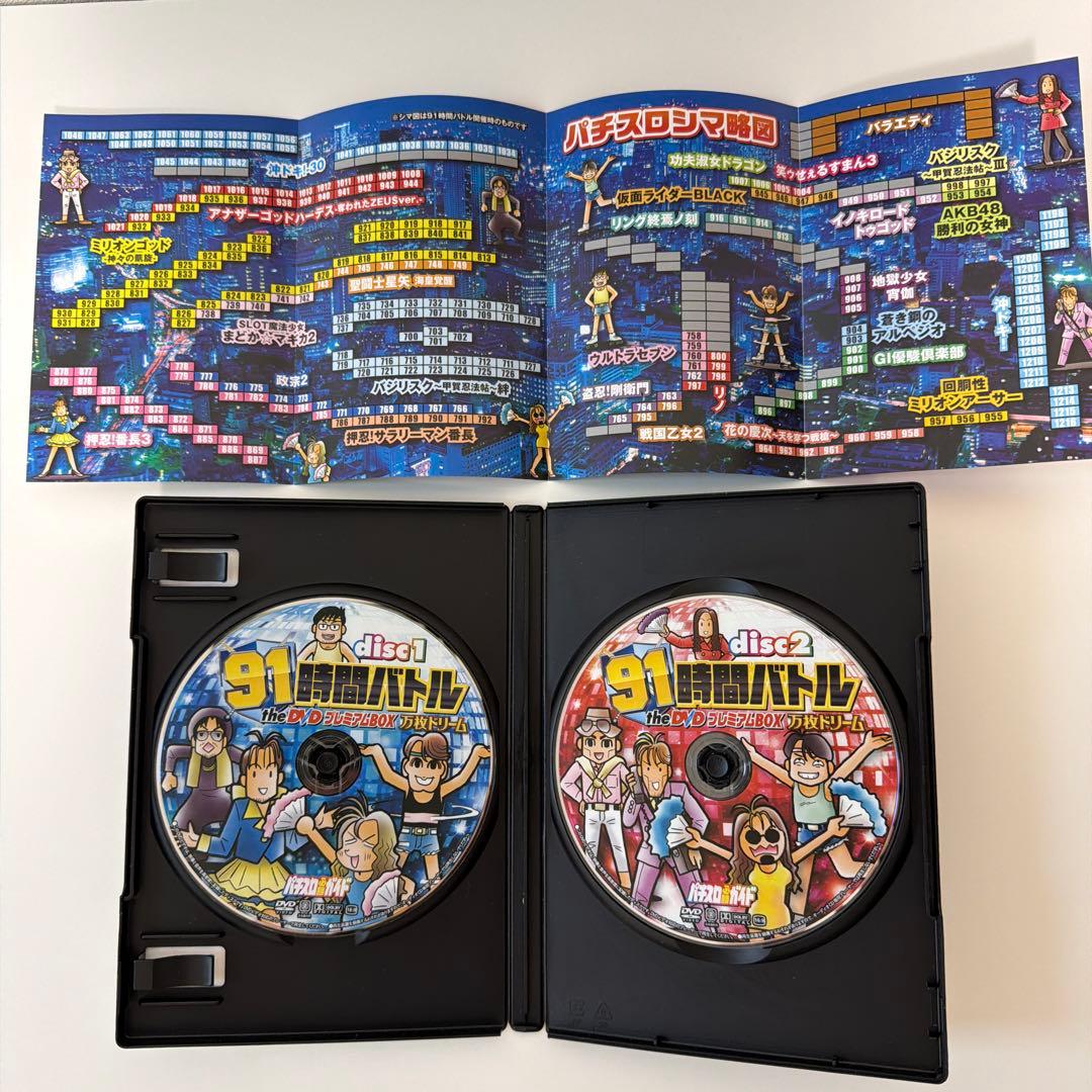 豪華38本[ほぼ2枚組／プラケース入り]91時間バトル/激スロ他パチスロDVD