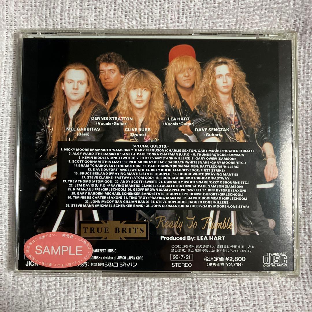 サンプル盤　トゥルー・ブリッツ/レディ・トゥ・ランブル