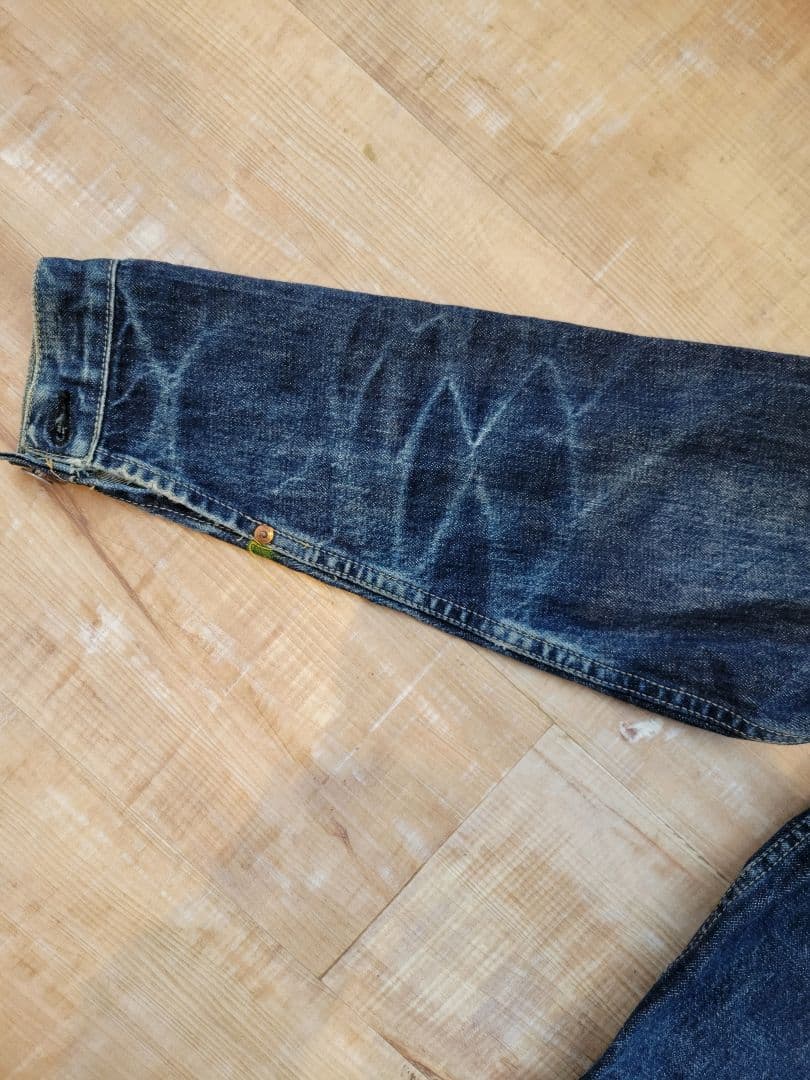 90s 濃紺 日本製 Levi's 71506XX ファースト 大戦モデル 36