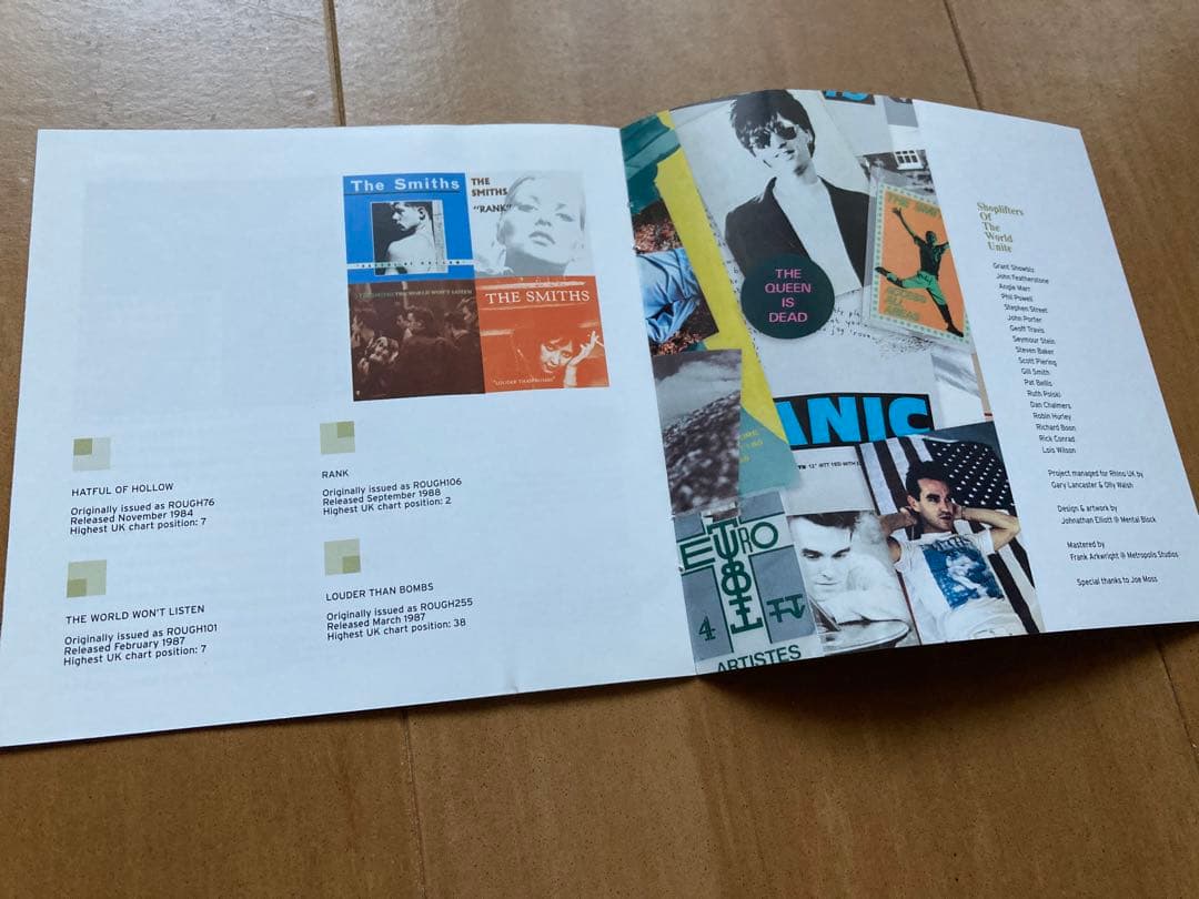 THE SMITHS COMPLETE 紙ジャケット 8枚組CDボックス スミス