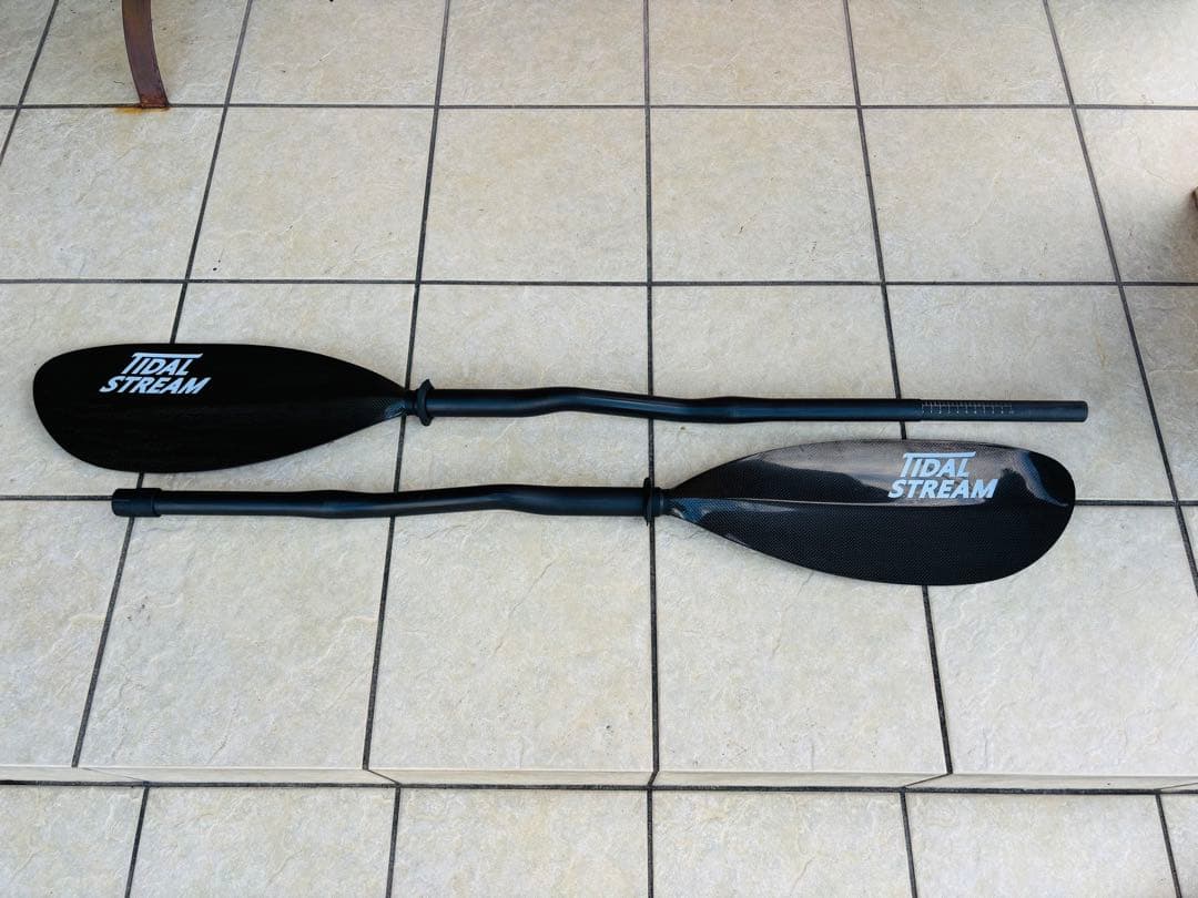 TIDAL STREAM タイダルストリーム　カーボンベントパドル 2ピース
