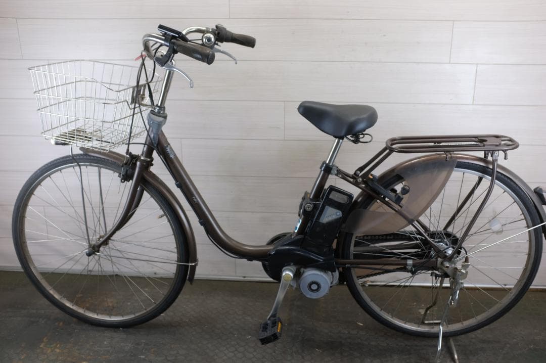 電動自転車 パナソニック　26インチ　3段　6.6Ah（5点灯）充電器あり