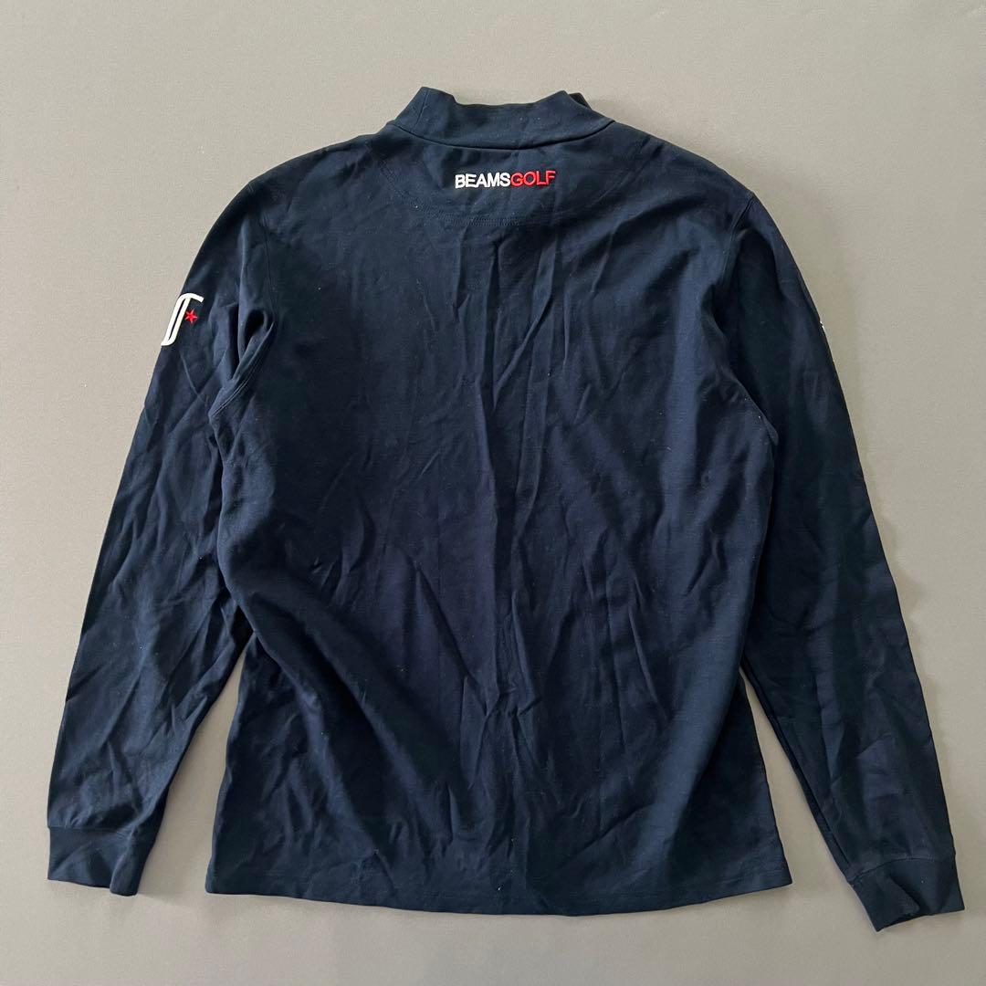 BEAMS GOLF ビームスゴルフ　モックネック　長袖　L メンズ　星　スター