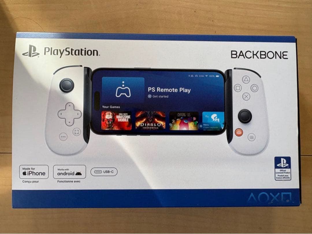 BACKBONE コントローラー PS Remote Play対応