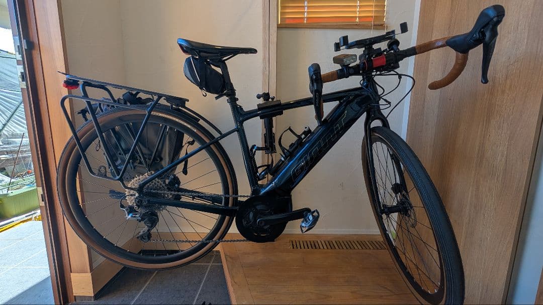 GIANT ROAD E+ 2021 M 走行2893km 防犯抹消