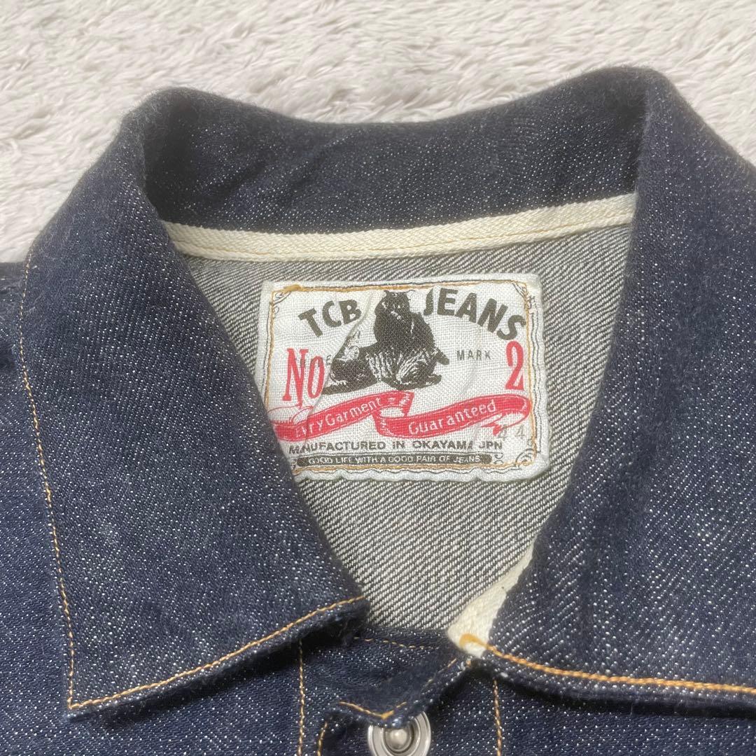 【極美品】TCB jeans No.2 Blouse 1890 44サイズ